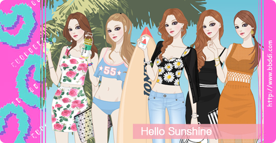 Hello Sunshine 옷입히기 게임