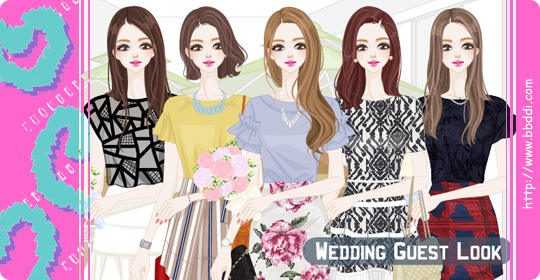 Wedding Guest look 옷입히기 게임
