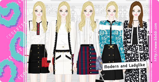 Modern and Ladylike 옷입히기 게임