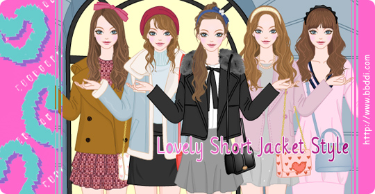 Lovely Short Jacket Style 옷입히기 게임