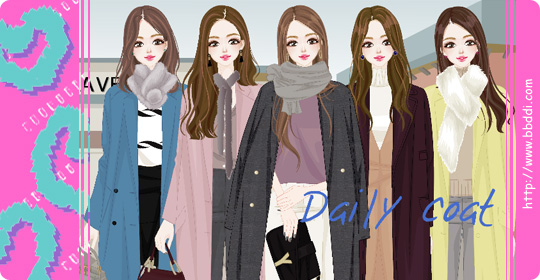 Daily Coat 옷입히기 게임