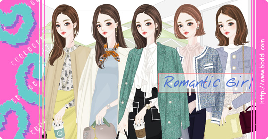 Romantic Girl 옷입히기 게임