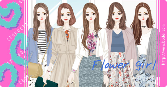 Flower Girl 옷입히기 게임