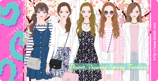 Flower Viewing Spring Fashion 옷입히기 게임