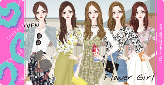 Flower Girl 옷입히기 게임