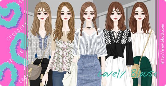 Lovely Blouse 옷입히기 게임