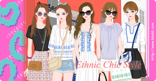 Ethnic Chic Style 옷입히기 게임
