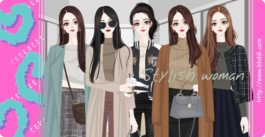 Stylish Woman 옷입히기 게임