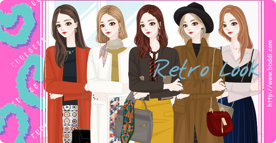Retro Look 옷입히기 게임