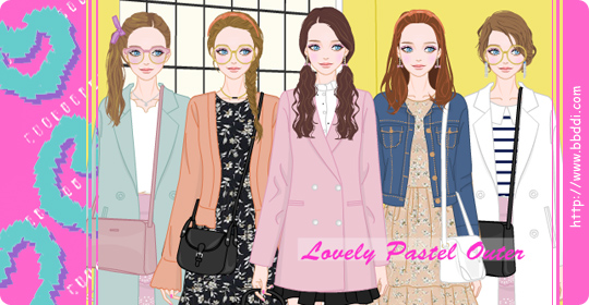 Lovely Pastel Outer 옷입히기 게임
