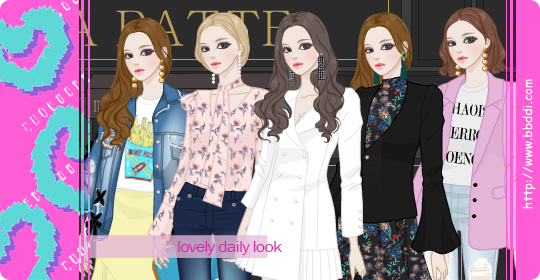 Lovely Daily Look 옷입히기 게임