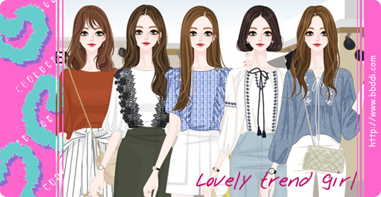 Lovely Trend Girl 옷입히기 게임