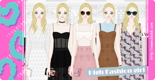 High Fashion Girl 옷입히기 게임