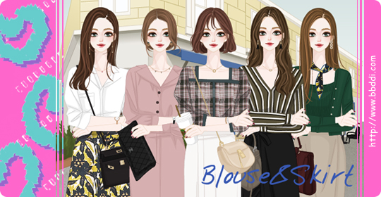 Blouse & Skirt 옷입히기 게임
