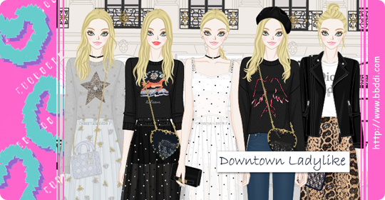 Downtown Ladylike 옷입히기 게임