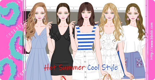 Hot Summer Cool Style 옷입히기 게임