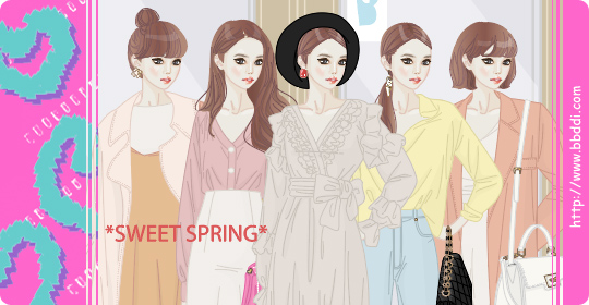 SWEET SPRING 옷입히기 게임