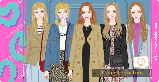 Spring Loose Look 옷입히기 게임