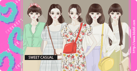 SWEET CASUAL 옷입히기 게임