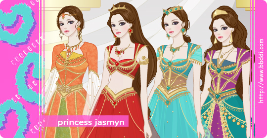 Princess Jasmyn 옷입히기 게임