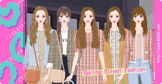 Spring Street Fashion 옷입히기 게임