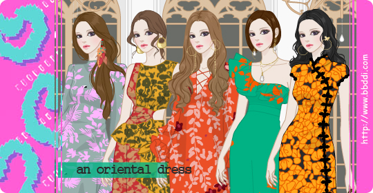 An Oriental Dress 옷입히기 게임