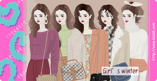 Girl`s Winter 옷입히기 게임