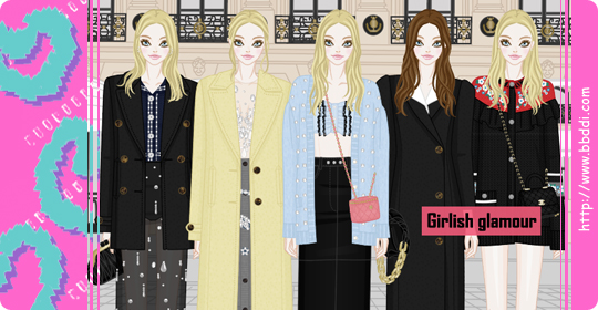 Girlish Glamour 옷입히기 게임