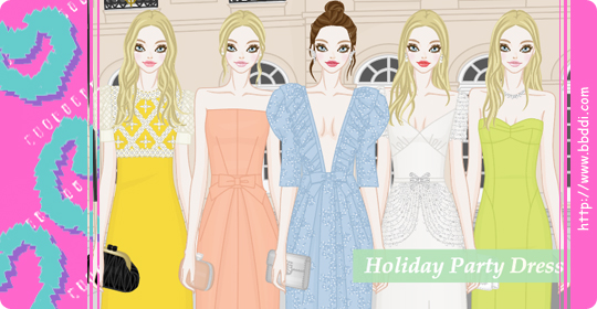 Holiday Party Dress 옷입히기 게임