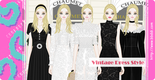 Vintage Dress Style 옷입히기 게임
