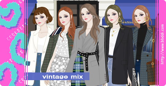 Vintage Mix 옷입히기 게임