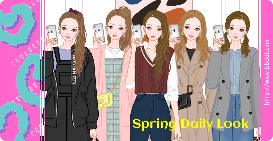 Spring Daily Look 옷입히기 게임