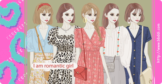 I am Romantic Girl 옷입히기 게임