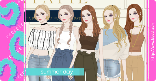 Summer Day 옷입히기 게임