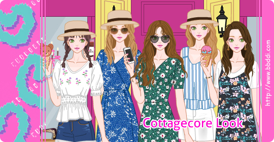 Cottagecore Look 옷입히기 게임