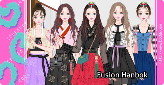 Fusion Hanbok 옷입히기 게임