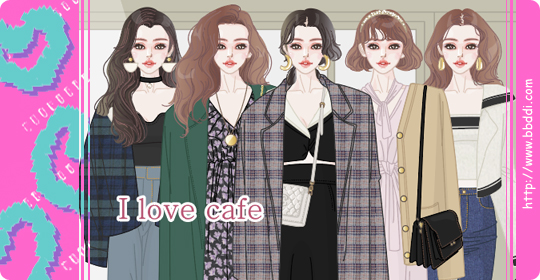 I love cafe 옷입히기 게임