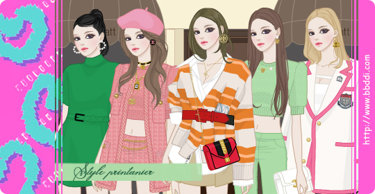 Style Printanier 옷입히기 게임