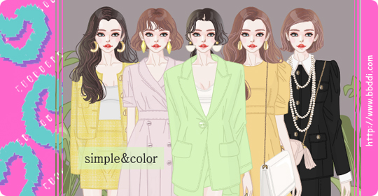 Simple & Color 옷입히기 게임