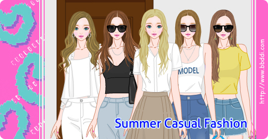 Summer Casual Fashion 옷입히기 게임