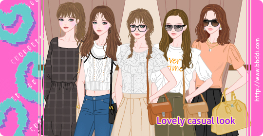 Lovely Casual Look 옷입히기 게임