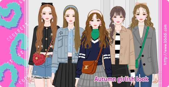 Autumn Girlish Look 옷입히기 게임