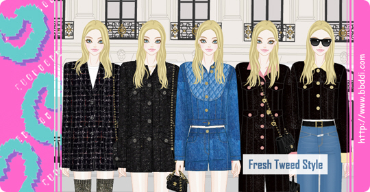 Fresh Tweed Style 옷입히기 게임