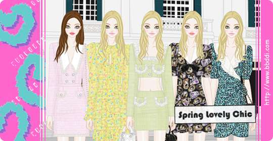 Spring Lovely Chic 옷입히기 게임