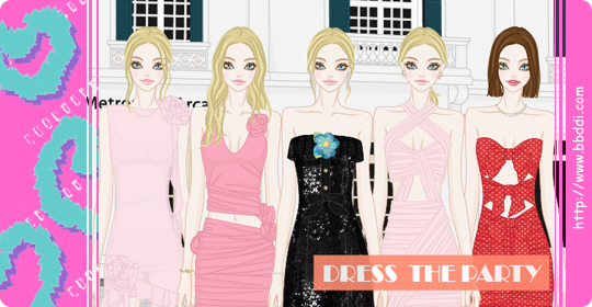 DRESS THE PARTY 옷입히기 게임