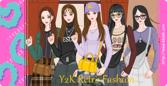 Y2K Retro Fashion 옷입히기 게임
