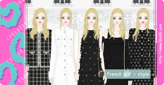 French Girl - Style 옷입히기 게임
