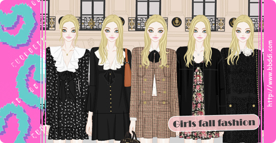 Girls Fall Fashion 옷입히기 게임