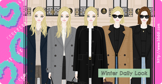 Winter Daily Look 옷입히기 게임