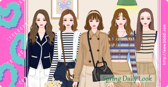 Spring Daily Look 옷입히기 게임